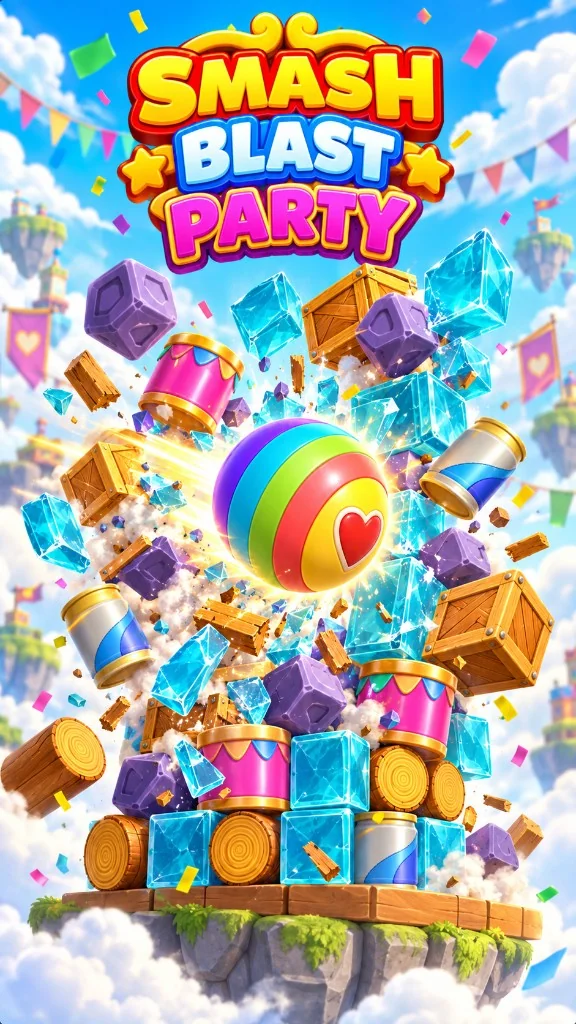 Smash Blast Party promotional artwork